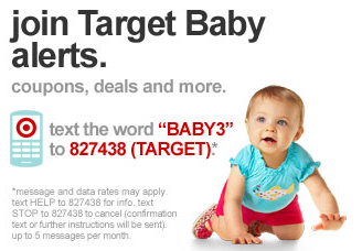 target baby coupons in store