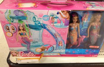 mermaid barbie target