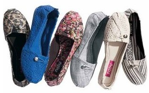 canvas slip on shoes target