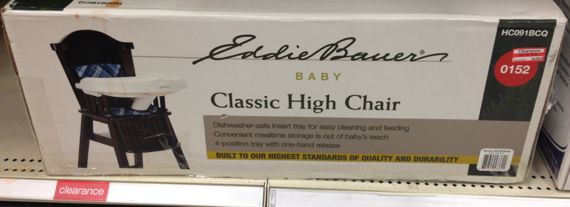baby eb classic high chair