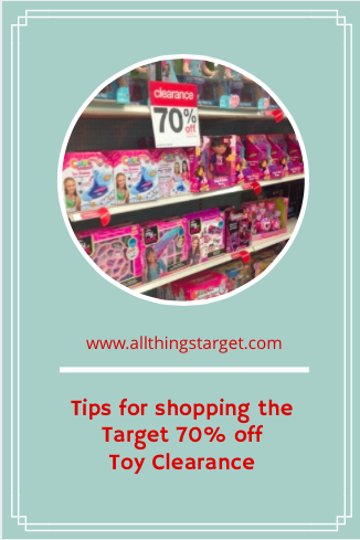 Tips for Shopping the Target 70% off Toy Clearance