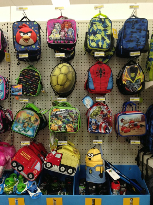 back to school lunch bags