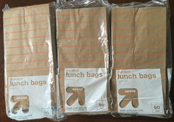 hidden target clearane lunch bags