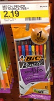 target bic pencils sm