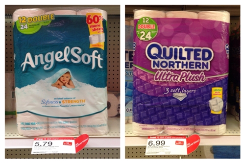 target toilet paper collage