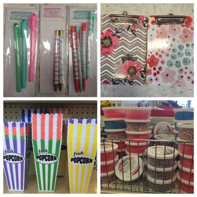 Target dollar spot pens and more