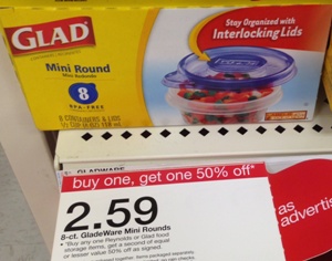 target glad containers sale