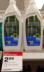target seventh gen dish soap