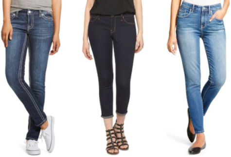 target.com women's jeans collage pic
