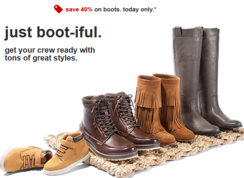 target.com boots deal pic