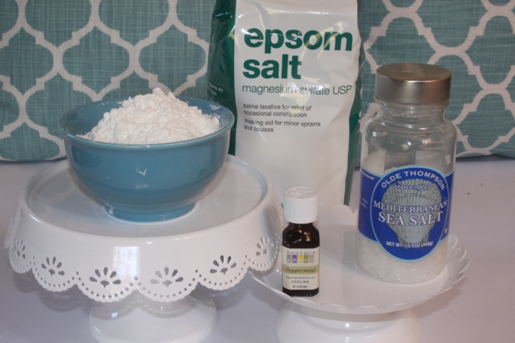 Ingredients Peppermint Bath Salt