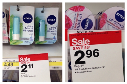 target nivea new sale collage pic
