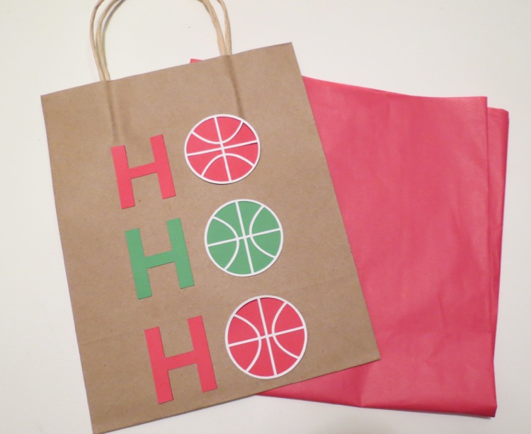 Basketball gift bag