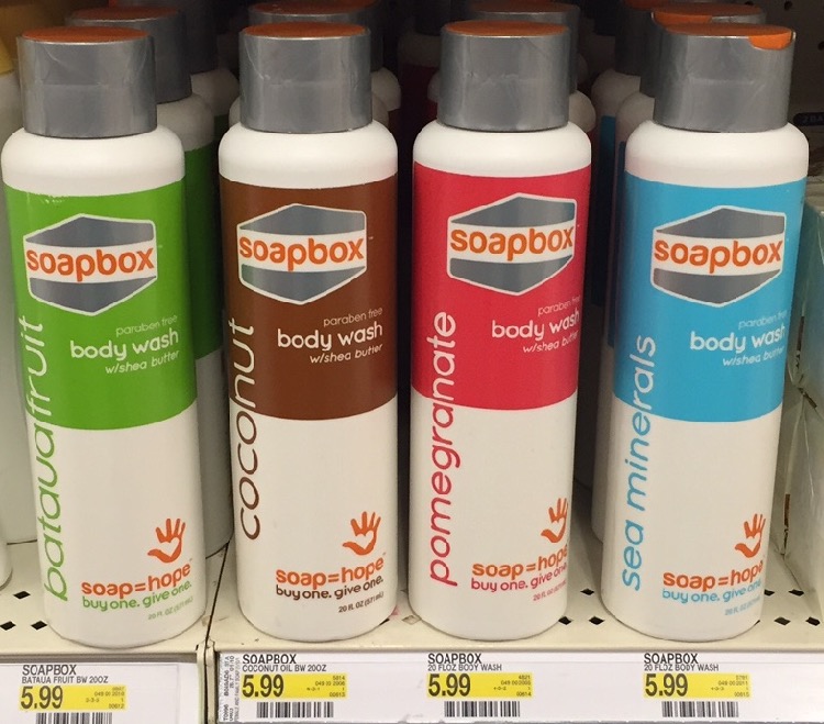 Target on sale soapbox shampoo