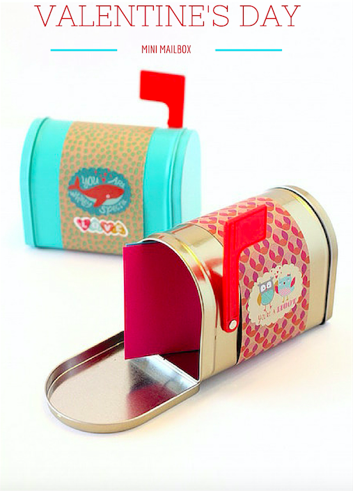 Valentine's Day Mini Mailbox from the Target Dollar Spot