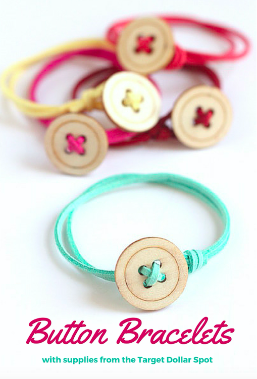 Button bracelets to make sale