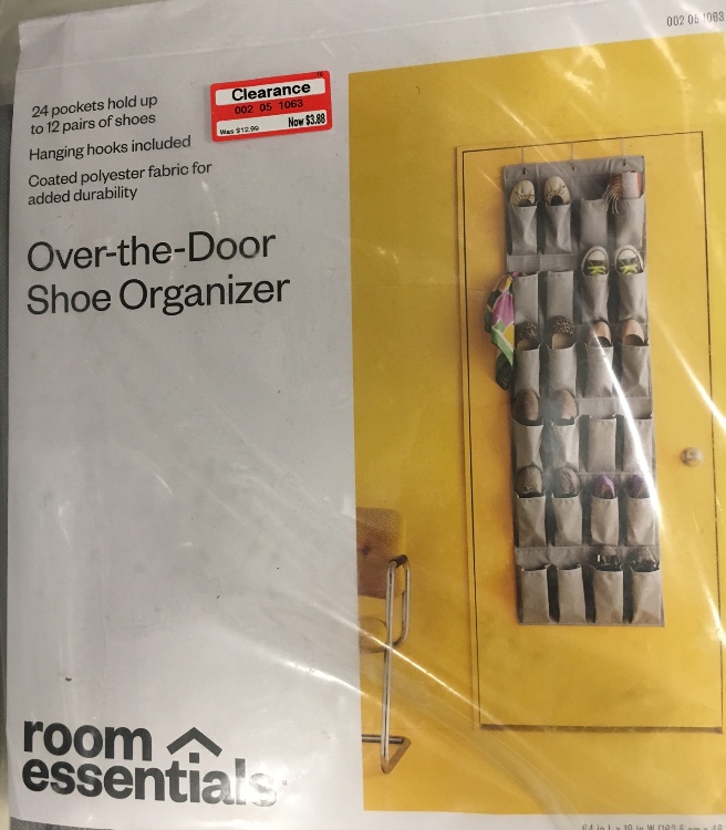 taget read clear new shoe organizer
