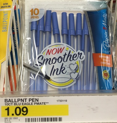 target paper mate pen