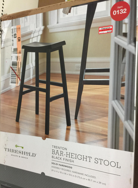 target read clear stool