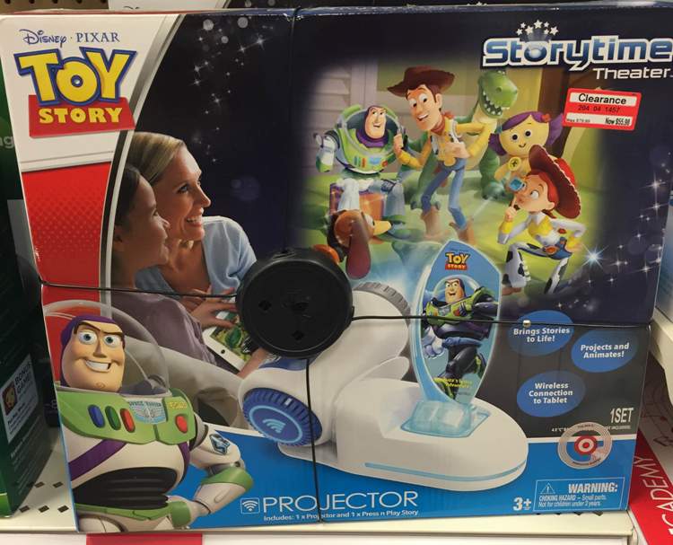 target toy clear disney storytime theater