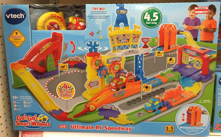target toy clear vtech speedway