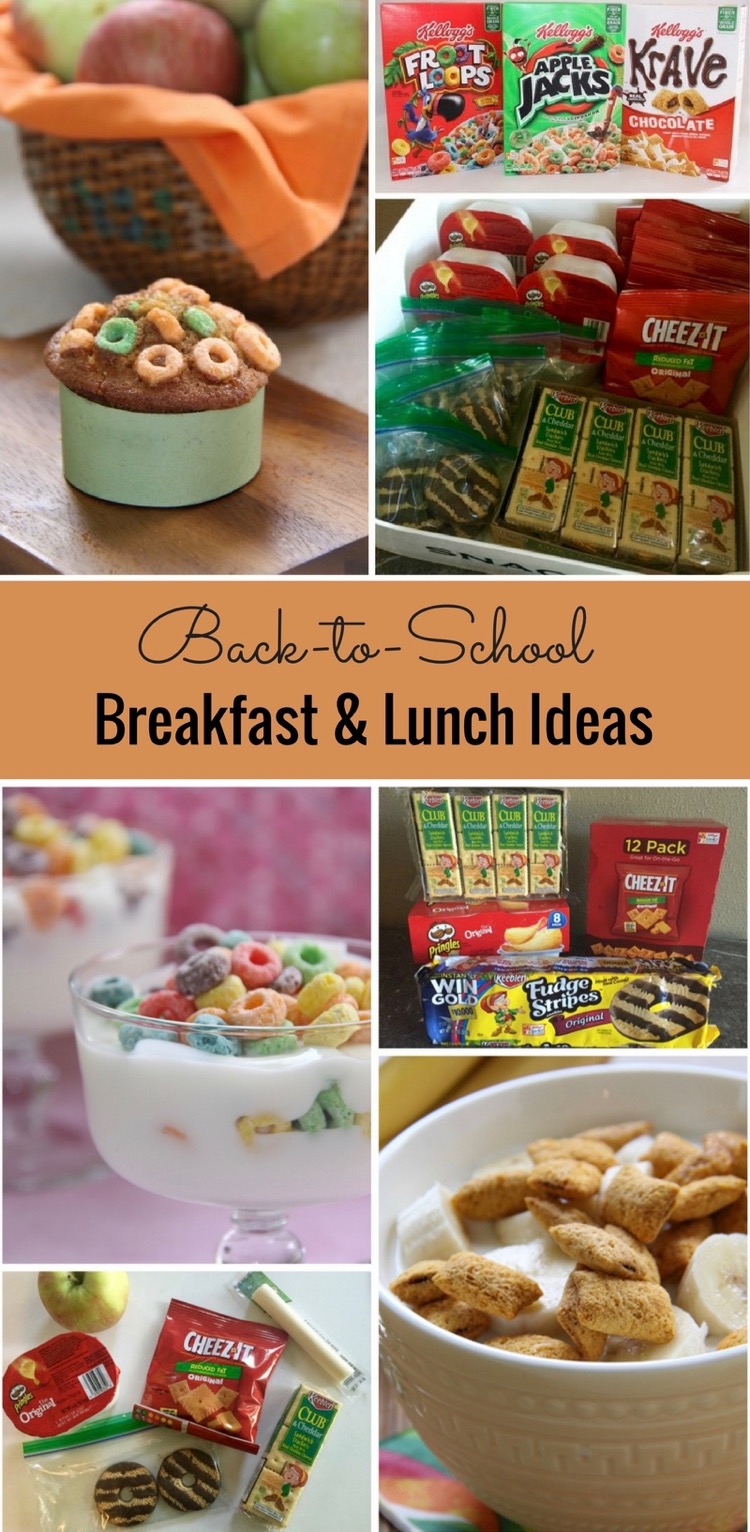 Back-to-School Breakfast & Lunch Ideas with Kellogg's and Keebler