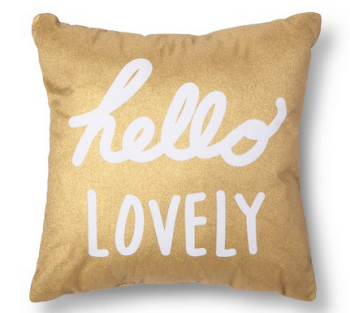 target-hello-pillow