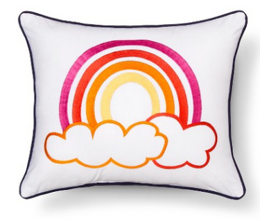 target-rainbow-pillow