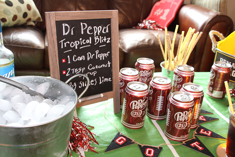 Dr Pepper drink station