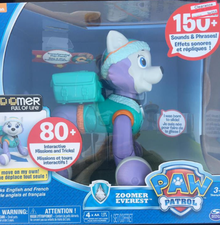 paw patrol toys clearance