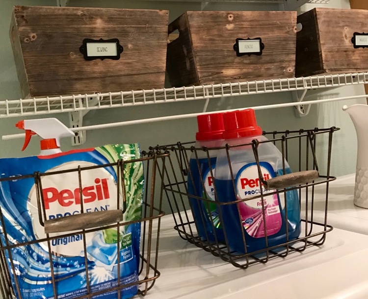 Persil updated laundry room