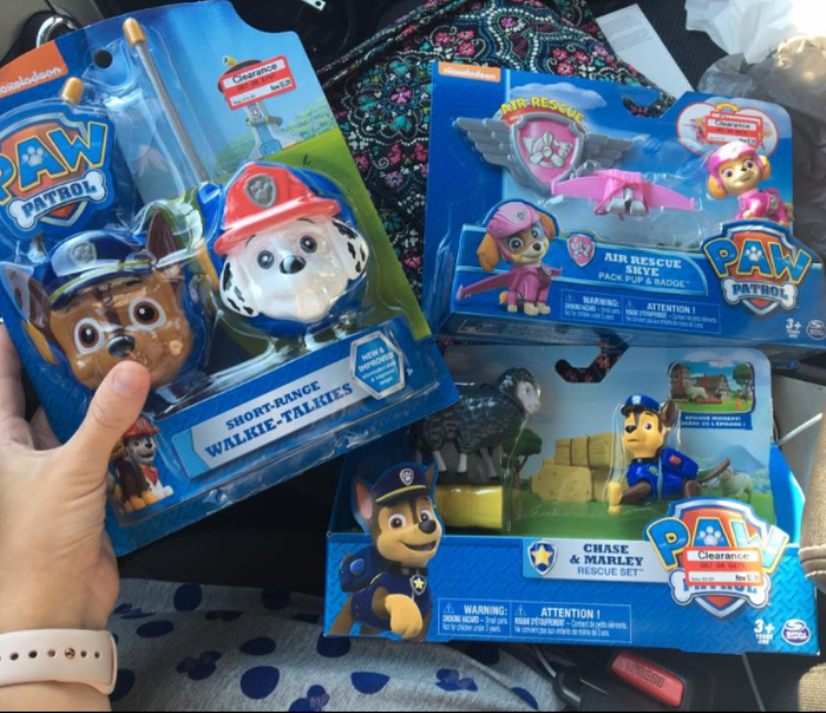 paw patrol toys clearance