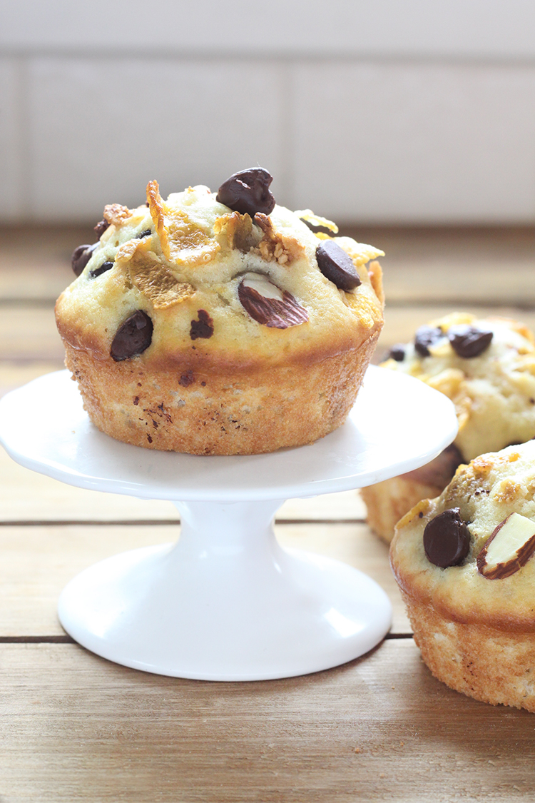 Honey Bunches of Oats Chocolate Chip Muffins