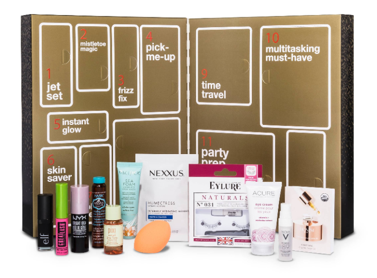 12 Days of Beauty Advent Calendar only $11.25 + FREE Shipping