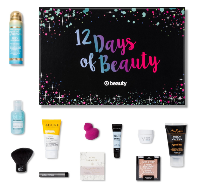 12 Days of Beauty Advent Calendar + FREE Shipping