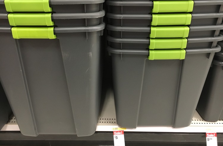 storage totes on sale