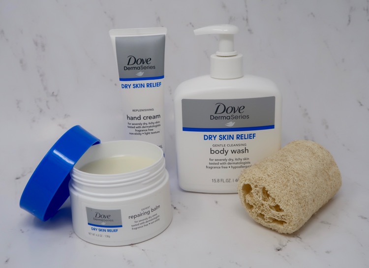 Dove DermaSeries for Dry Skin Relief