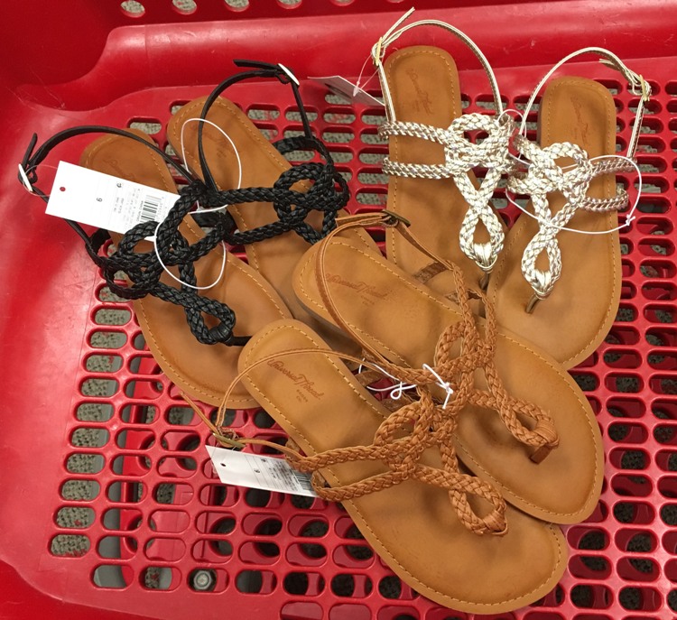 target sandal sale