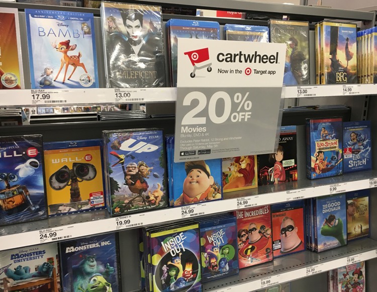 Save 20% Off All Movies at Target