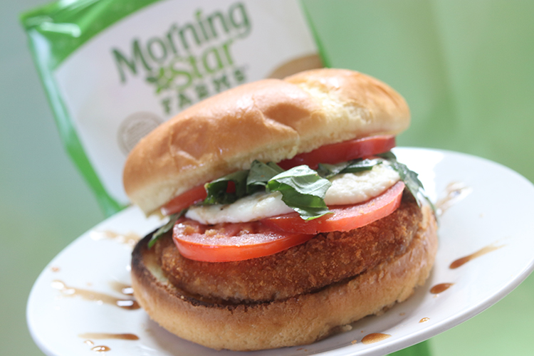 Bruschetta Sandwich with MorningStar Farms