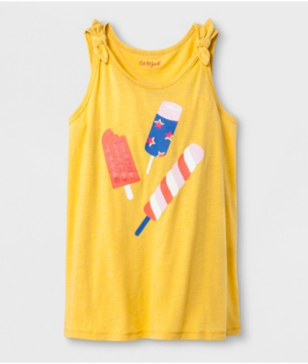 Kids’ Tees, Tanks & Shorts only $4
