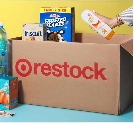 Target Restock Program + Save $5 when you Spend $50