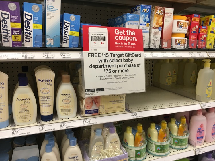 Target store baby care