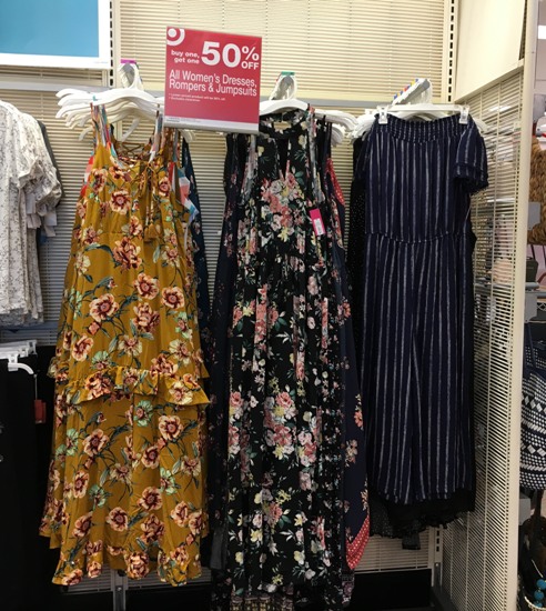 Women’s Dresses, Rompers & Jumpsuits Buy One, Get One 50% off