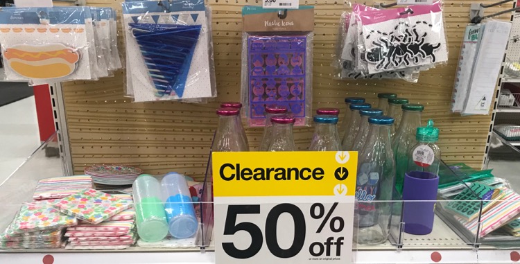 Target Dollar Spot: Black Star Items 50% off