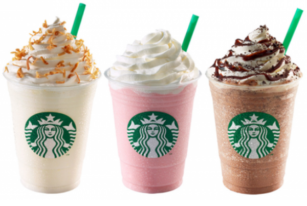 Starbucks Happy Hour – 50% off Frappuccinos (8/10 after 3 pm)