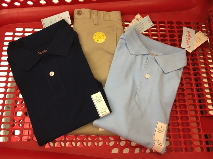 40% off Kids’ School Uniforms at Target (8/11 only)