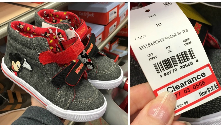 Target Clearance Mickey Shoe Collage All Things Target