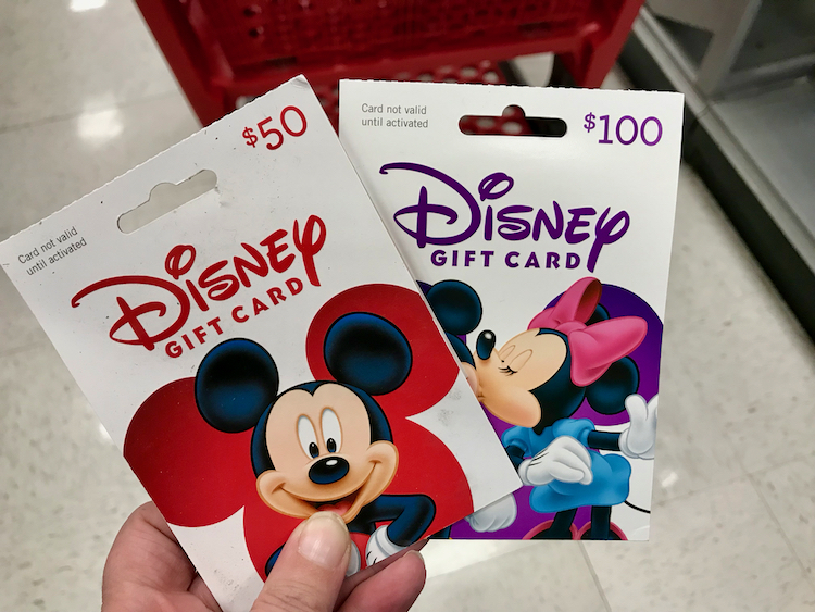 5% off Disney Gift Cards & Other Entertainment Cards with REDcard