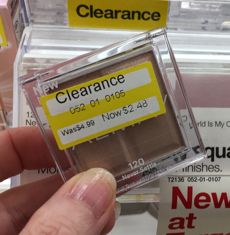 Cosmetic Clearance Deals as low as $.48 at Target